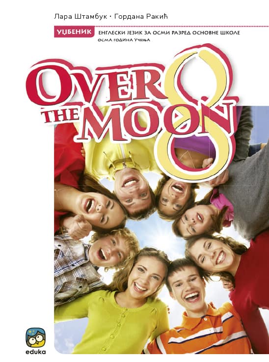 Over the Moon 8, уџбеник